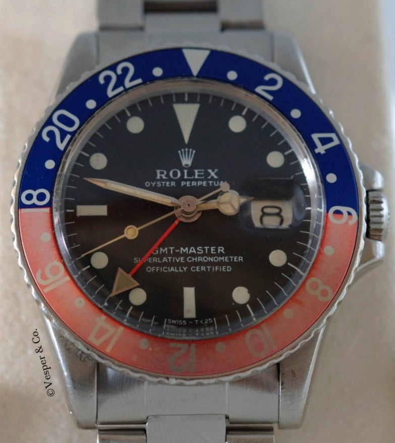 Rolex GMT-Master Ref. 1675 with Tropical Dial