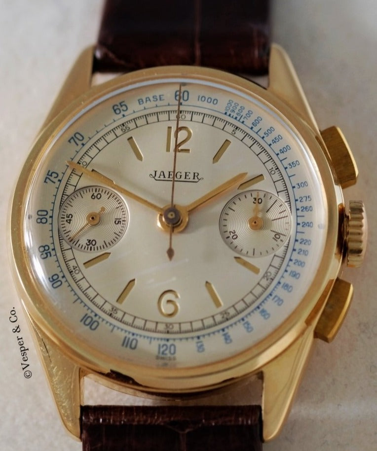 Jaeger-LeCoultre Chronograph Wristwatch