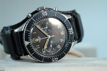 Load image into Gallery viewer, Heuer Bundeswehr Flyback Chronograph with Decommission Papers
