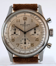 Load image into Gallery viewer, Breitling Silver Chronograph Ref. 765
