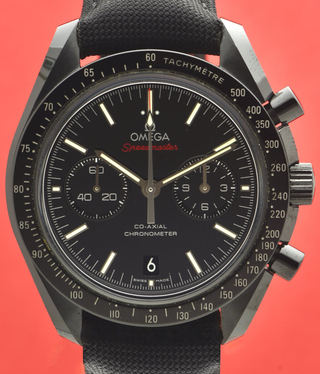 Omega Speedmaster Dark Side of the Moon Co-Axial Chronometer Chronograph