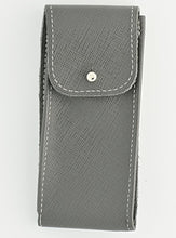 Load image into Gallery viewer, Saffiano Leather Watch Pouch in Dove Grey
