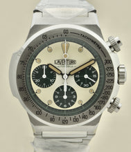 Load image into Gallery viewer, Laventure Automobile Chronograph, Steel/Cream
