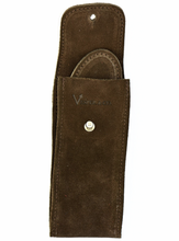 Load image into Gallery viewer, Suede Leather Watch Pouch in Chocolate
